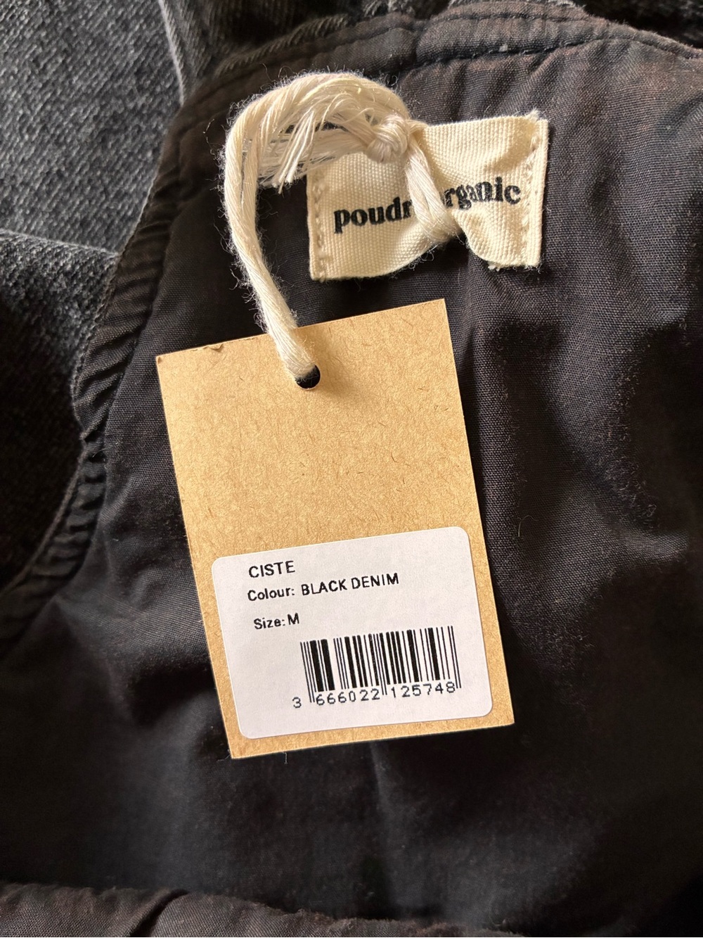 Women’s POUDRE ORGANIC Black Denim dungarees/overalls. NWT. - Picture 7 of 10